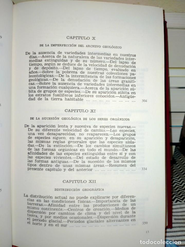 Libros de segunda mano: CHARLES DARWIN. EL ORIGEN DE LAS ESPECIES .RBA - Foto 6