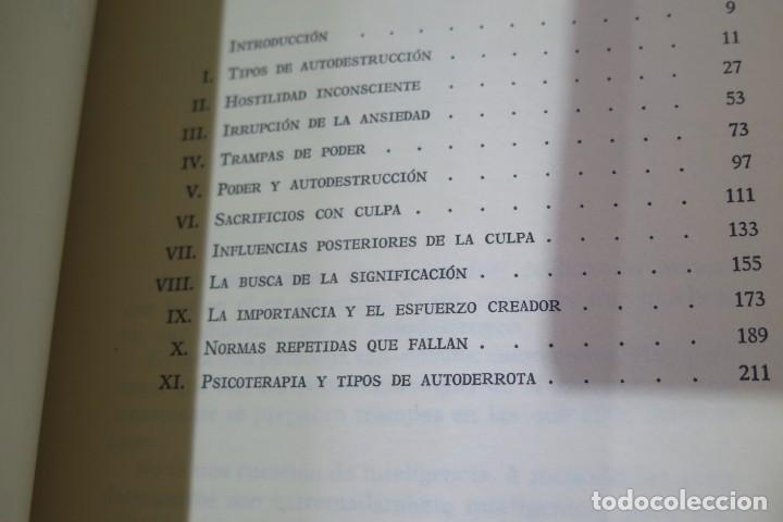 Libros de segunda mano: AUTOREALIZACI&Oacute;N Y AUTODESTRUCCI&Oacute;N. Samuel J. Warner - Foto 2