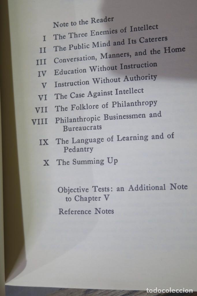 Libros de segunda mano: The House of Intellect. Jacques Barzun - Foto 2