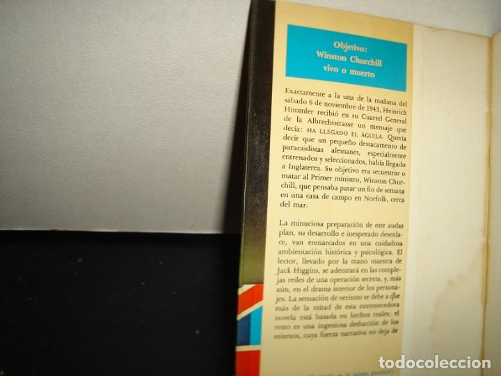 Libros de segunda mano: 15- HA LLEGADO EL &Aacute;GUILA - JACK HIGGINS - Foto 3