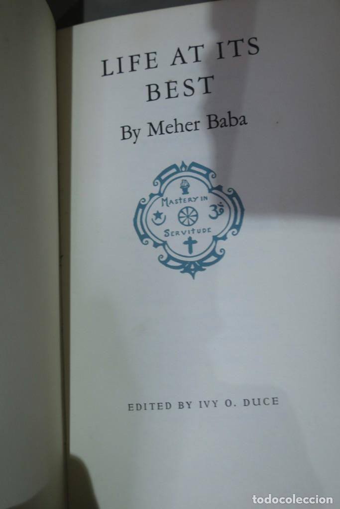 Libros de segunda mano: Life at Its Best. Meher Baba - Foto 5