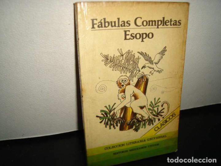 Libros de segunda mano: 15- F&Aacute;BULAS COMPLETAS. ESOPO - Foto 1