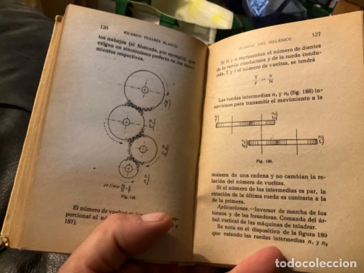 Libros de segunda mano: MANUAL DEL MEC&Aacute;NICO. - YESARES BLENCO, RICARDO. - Foto 4