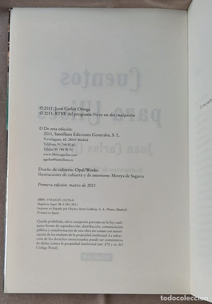 Libros de segunda mano: Cuentos para Ulises-Juan Carlos Ortega. - Foto 4