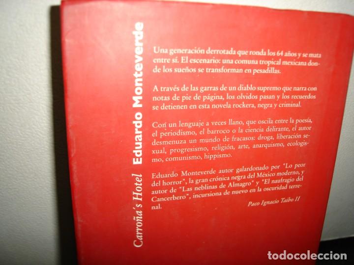 Libros de segunda mano: 16- CARRO&Ntilde;AS HOTEL - EDUARDO MONTEVERDE - Foto 3