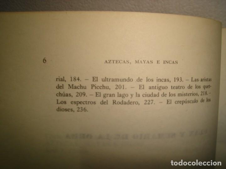 Libros de segunda mano: 16- MAYAS, AZTECAS E INCAS - DAIMON - Foto 5