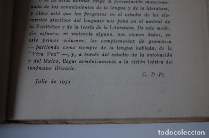 Libros de segunda mano: COMPLEMENTOS DE GRAMATICA Y TEORIA DE LA LITERATURA. - Foto 3