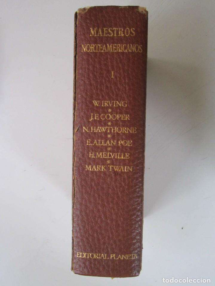 Libros de segunda mano: (41) MAESTROS NORTEAMERICANOS TOMO I PLANETA TAPA CANTO DESPEGADA