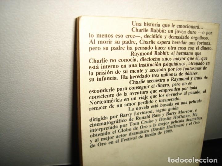 Libros de segunda mano: 16- RAIN MAN (EL HOMBRE DE LA LLUVIA) - LEONORE FLEISCHER - Foto 3