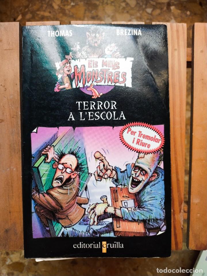 Libros de segunda mano: Terror a lescola Thomas Brezina - Foto 1