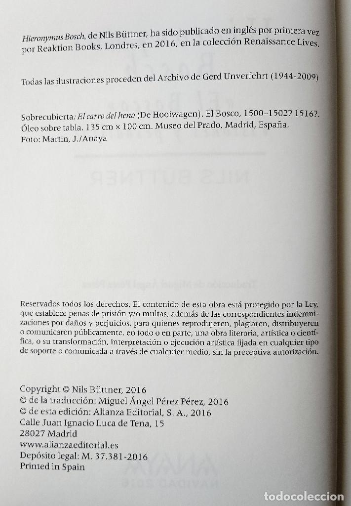 Libros de segunda mano: EL BOSCO. VISIONES Y PESADILLAS. NILS BUTTNER - Foto 5