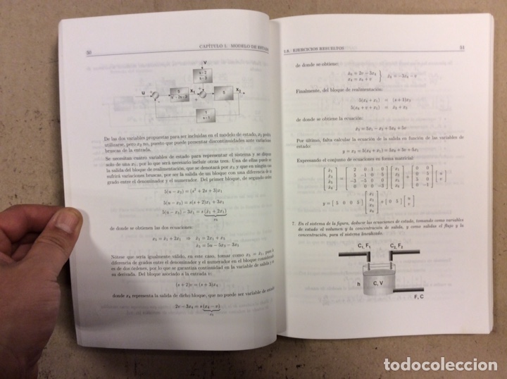 Libros de segunda mano: CONTROL EN EL ESPACIO DE ESTADO. VV.AA. EDITA PRENTICE HALL 2001 - Foto 5