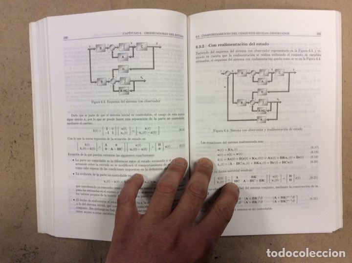 Libros de segunda mano: CONTROL EN EL ESPACIO DE ESTADO. VV.AA. EDITA PRENTICE HALL 2001 - Foto 7