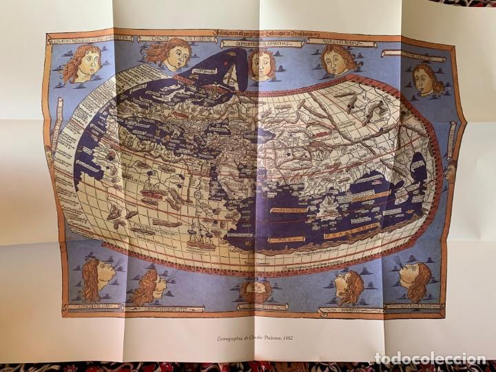 Libros de segunda mano: 2019. CARTOGRAFIA DE LA EDAD ANTIGUA, EL MAPAMUNDI DE PTOLOMEO. MAPA DESPLEGABLE DE PTOLOMEO.
