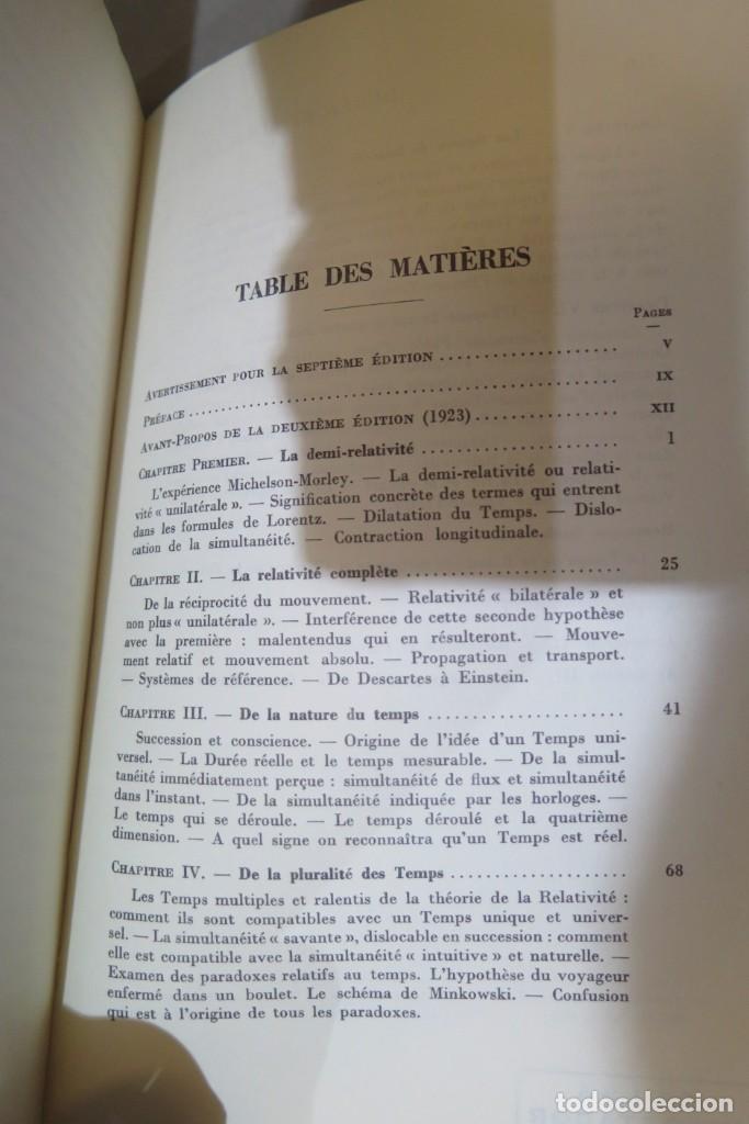 Libros de segunda mano: Dur&eacute;e et simultan&eacute;it&eacute; Bergson. H. Bergson - Foto 2