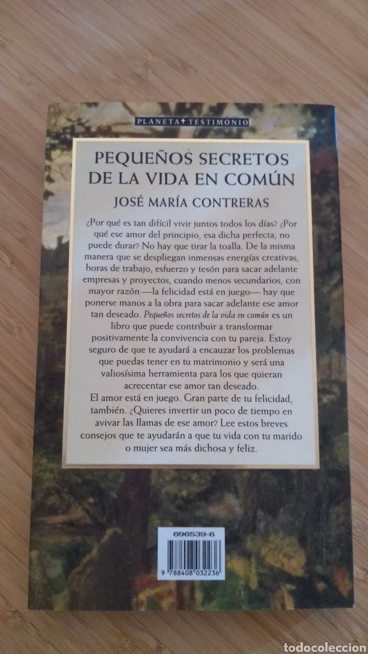 Libros de segunda mano: Peque&ntilde;os secretos de la vida en comun - Jose Maria Contreras - Foto 2