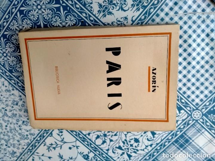 Libros de segunda mano: libro de azorin -paris - Foto 1