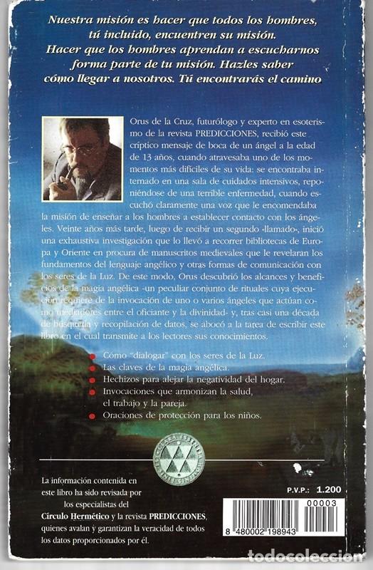 Libros de segunda mano: MAGIA CON LOS ANGELES ORUS DE LA CRUZ - Foto 2