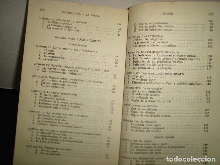 Libros de segunda mano: 16- INTRODUCCI&Oacute;N A LA L&Oacute;GICA - RA&Uacute; GUTI&Eacute;RREZ S&Aacute;ENZ - Foto 4