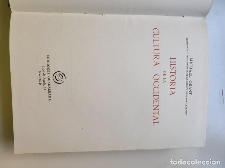 Libros de segunda mano: Historia de la cultura occidental. Michael Grant. - Foto 2