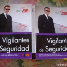 Libros de segunda mano: MANUAL VIGILANTE DE SEGURIDAD AREA JURIDICA Y TECNICO SOCIO PROFESIONAL E INSTRUMENTAL EDITORIAL CEP. Lote 346564118