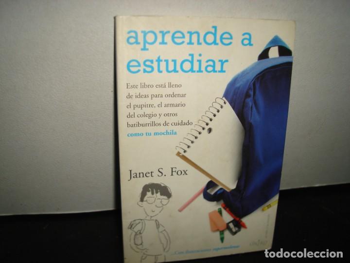 Libros de segunda mano: 17- APRENDE A ESTUDIAR - JANET S. FOX - Foto 1