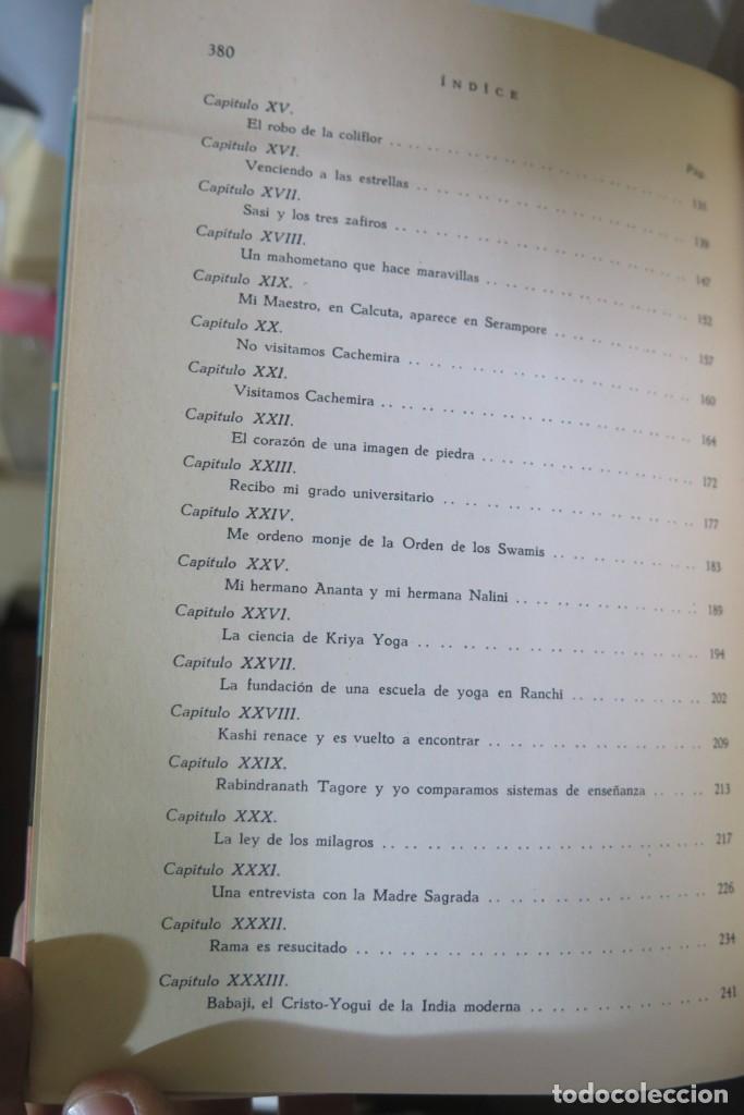 Libros de segunda mano: AUTOBIOGRAF&Iacute;A DE UN YOGUI. PARAMAHANSA - Foto 3