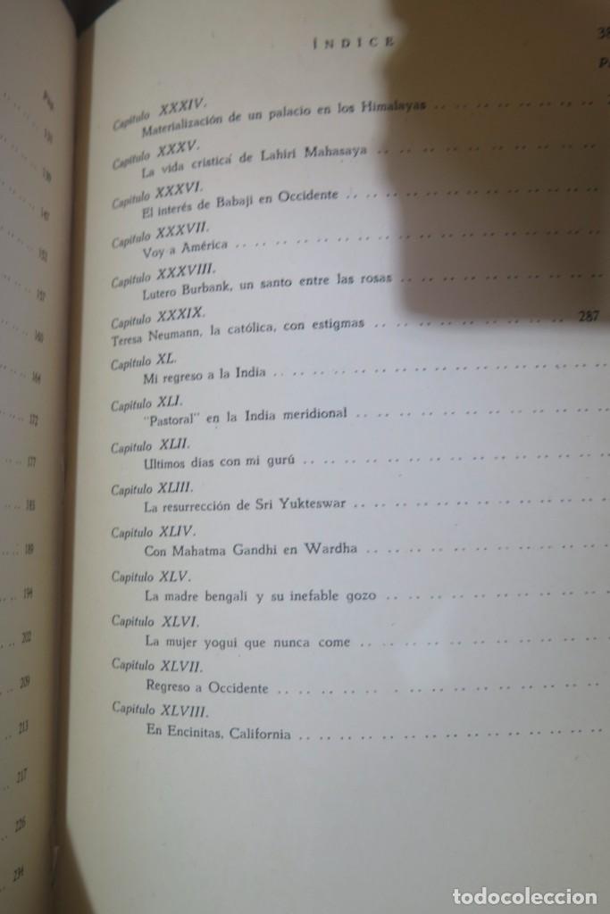 Libros de segunda mano: AUTOBIOGRAF&Iacute;A DE UN YOGUI. PARAMAHANSA - Foto 4