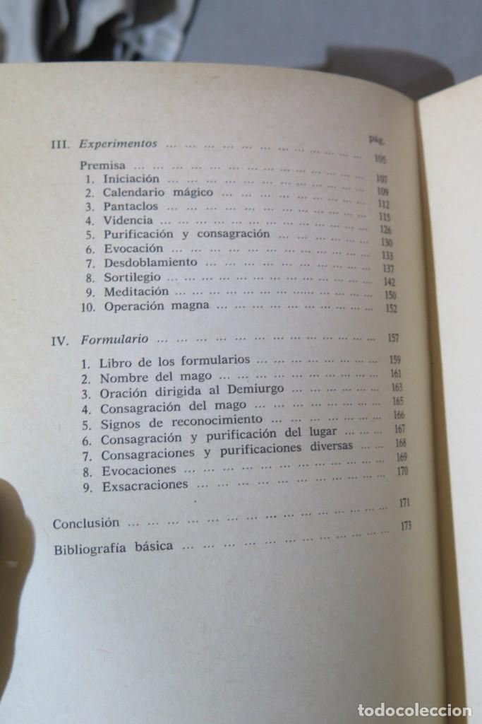 Libros de segunda mano: MAGIA EXPERIMENTAL. MANUAL PRACTICO. Gian Piero Bona - Foto 3