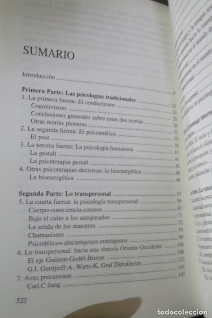 Libros de segunda mano: PSICOLOGIA Y PSICOTERAPIA TRANSPERSONAL. ALMENDRO - Foto 2