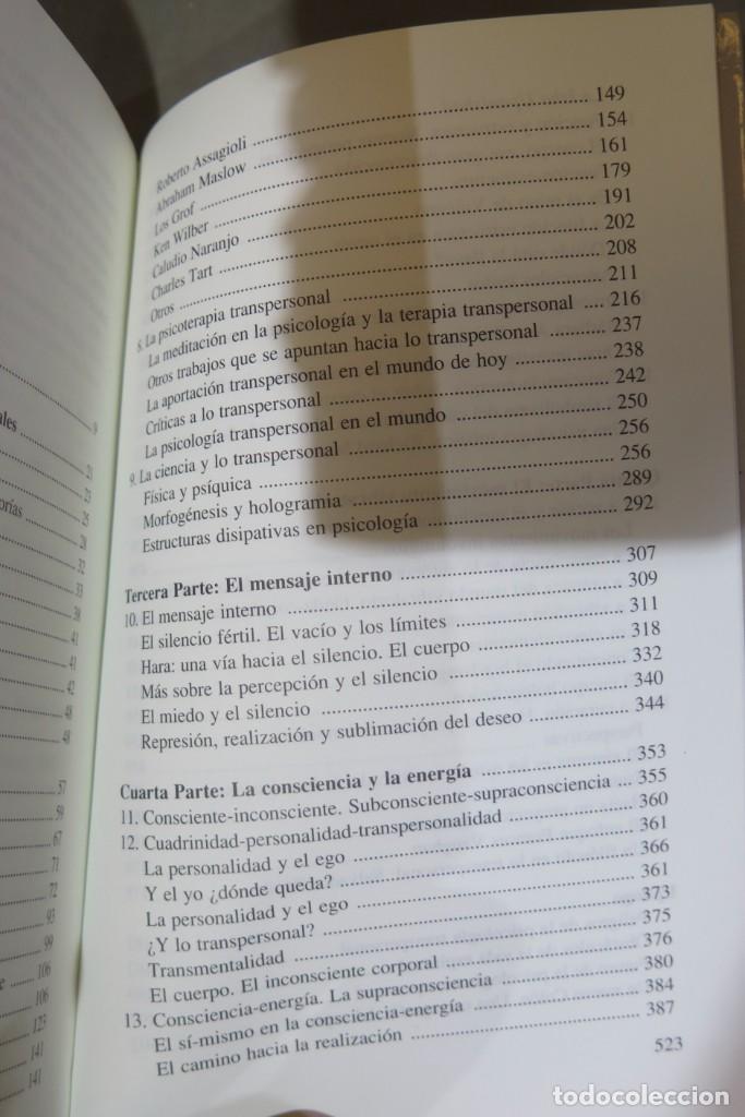 Libros de segunda mano: PSICOLOGIA Y PSICOTERAPIA TRANSPERSONAL. ALMENDRO - Foto 3