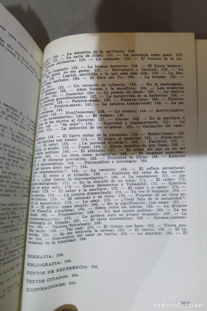 Libros de segunda mano: ROLAND BARTHES. BARTHES - Foto 3