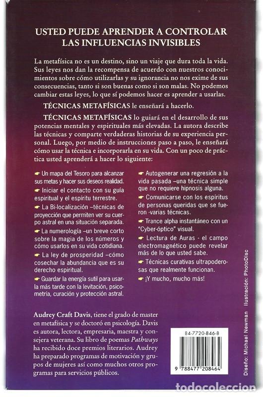Libros de segunda mano: T&Eacute;CNICAS META - F&Iacute;SICAS AUDREY CRAFT DAVIS - Foto 2