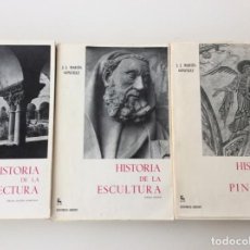 Libros de segunda mano: 3 LIBROS DE LA EDITORIAL GREDOS: ARQUITECTURA, ESCULTURA Y PINTURA, . BUEN ESTADO. Lote 346770863