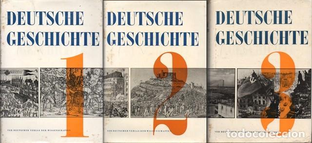 Libros de segunda mano: DEUTSCHE GESCHICHTE - 3 TOMOS - A-H-1433 - Foto 1