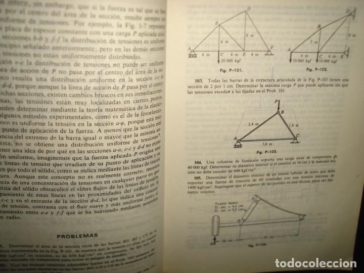Libros de segunda mano: 17- RESISTENCIA DE MATERIALES - SINGER - Foto 4