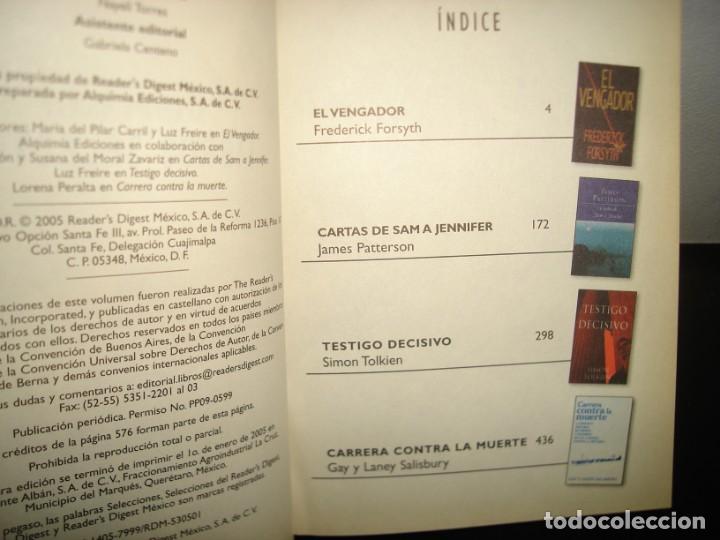 Libros de segunda mano: 17- SELECCIONES DEL READERS DIGEST - EL VENGADOR - Foto 3