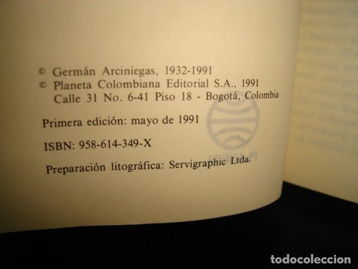 Libros de segunda mano: 18- EL ESTUDIANTE DE LA MESA REDONDA - GERM&Aacute;N ARCINIEGAS - 1991 - Foto 4
