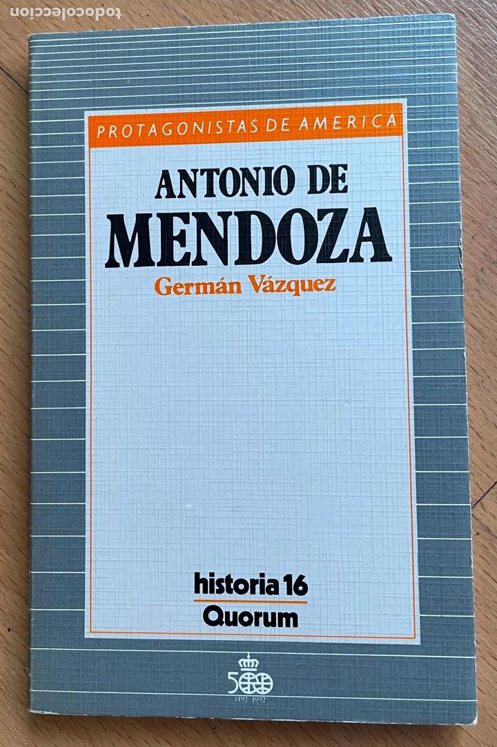 Libros de segunda mano: ANTONIO DE MENDOZA, German Vazquez - Foto 1