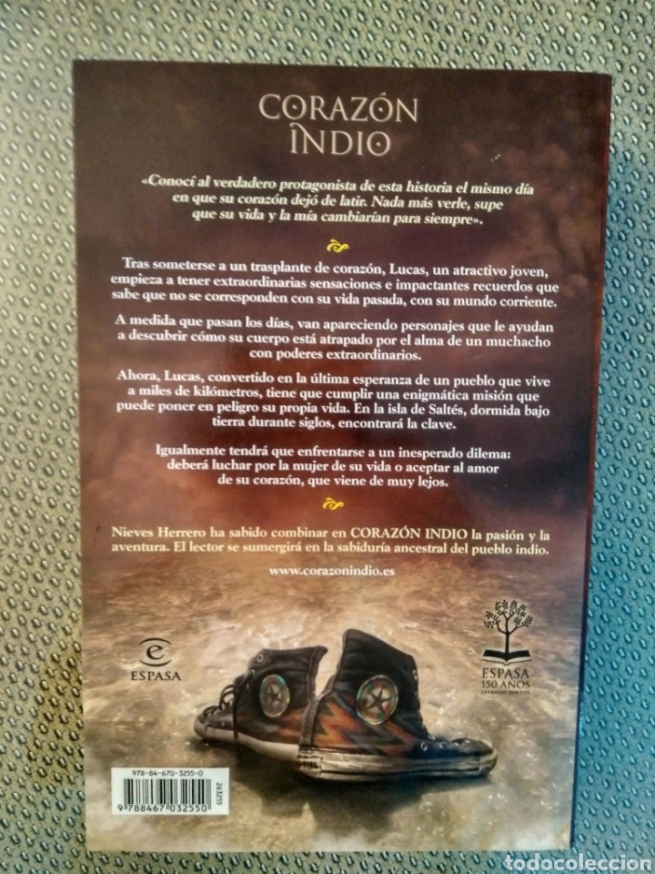 Libros de segunda mano: Coraz&oacute;n indio / Nieves Herrero - Foto 3