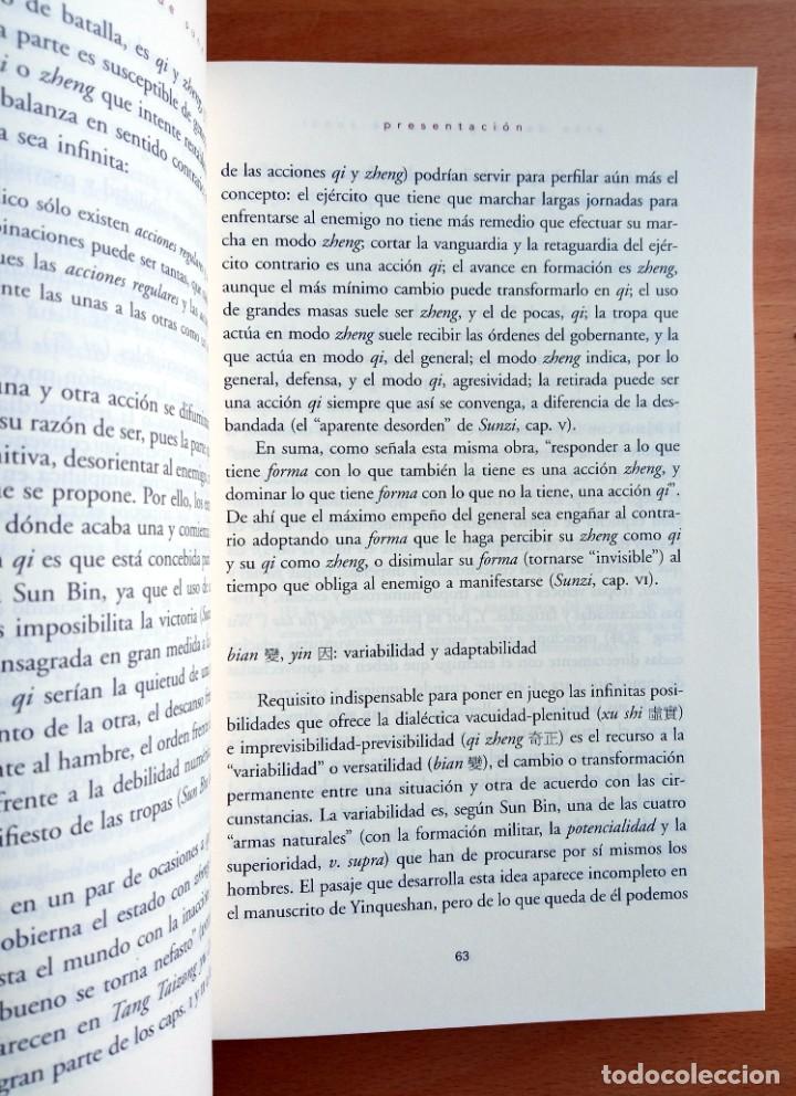 Libros de segunda mano: Arte de la guerra de Sunzi - Foto 3
