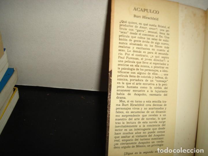 Libros de segunda mano: 18- Acapulco - Burt Hirschfeld - Ediciones Roca - Primera Edici&oacute;n 1973 - Foto 3