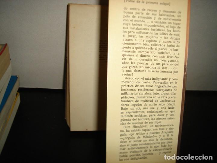 Libros de segunda mano: 18- Acapulco - Burt Hirschfeld - Ediciones Roca - Primera Edici&oacute;n 1973 - Foto 4