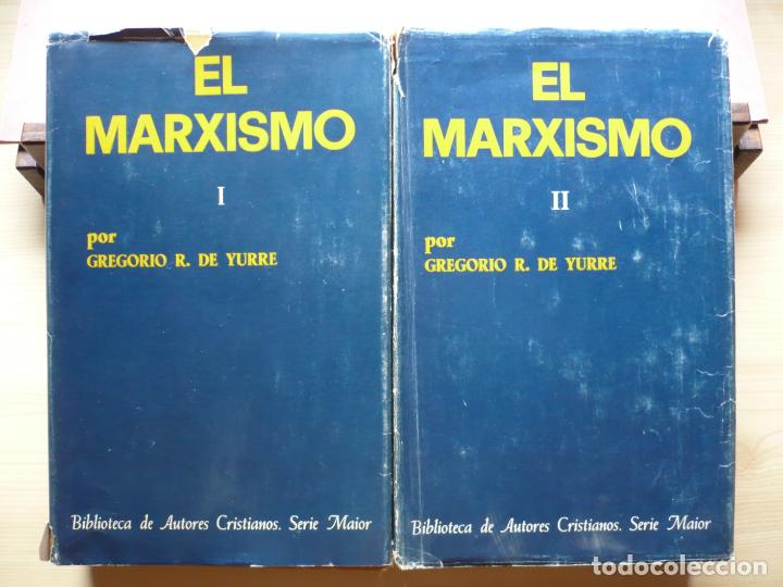 Libros de segunda mano: El Marxismo. Gregorio Yurre. B. A. C., 1976. Dos tomos. - Foto 2