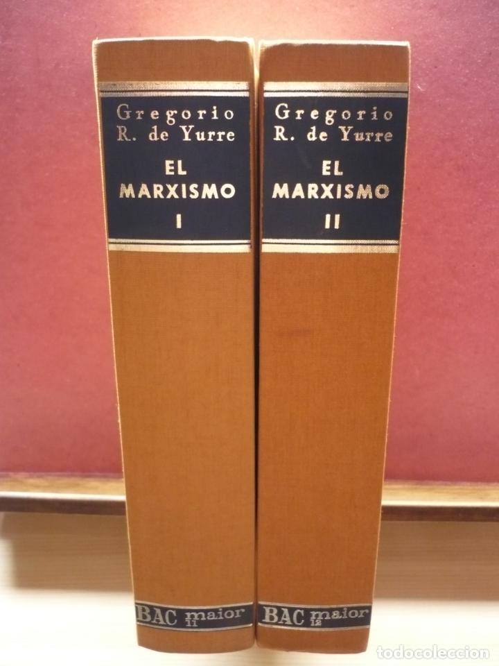 Libros de segunda mano: El Marxismo. Gregorio Yurre. B. A. C., 1976. Dos tomos. - Foto 5