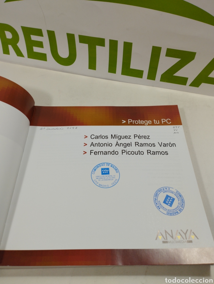 Libros de segunda mano: Protege tu pc. Anaya. Multimedia. Ocio digital. - Foto 4