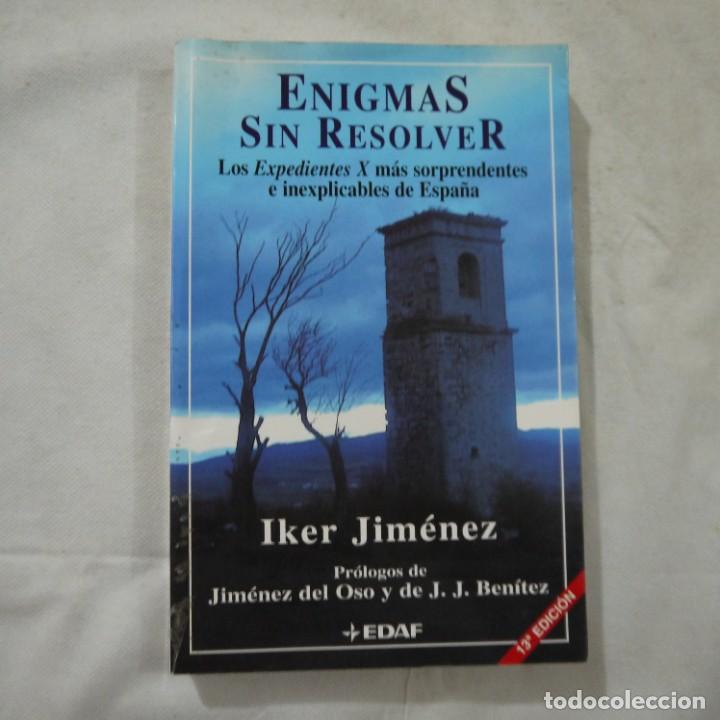 Libros de segunda mano: ENIGMAS SIN RESOLVER - IKER JIM&Eacute;NEZ - EDAF - 2004 - Foto 1