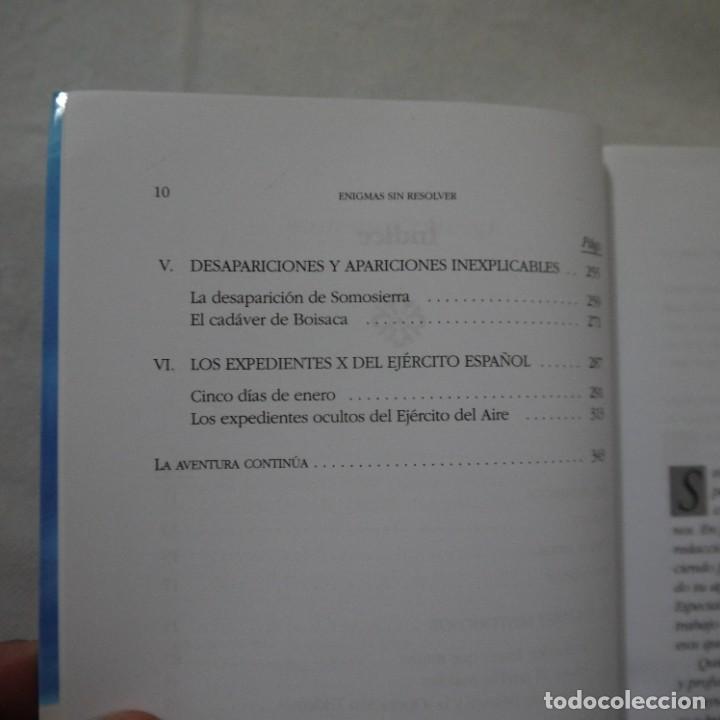 Libros de segunda mano: ENIGMAS SIN RESOLVER - IKER JIM&Eacute;NEZ - EDAF - 2004 - Foto 6
