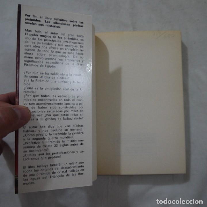 Libros de segunda mano: LAS PROFEC&Iacute;AS DE LAS PIR&Aacute;MIDES - MAX TOTH - MART&Iacute;NEZ ROCA - 1987 - Foto 2