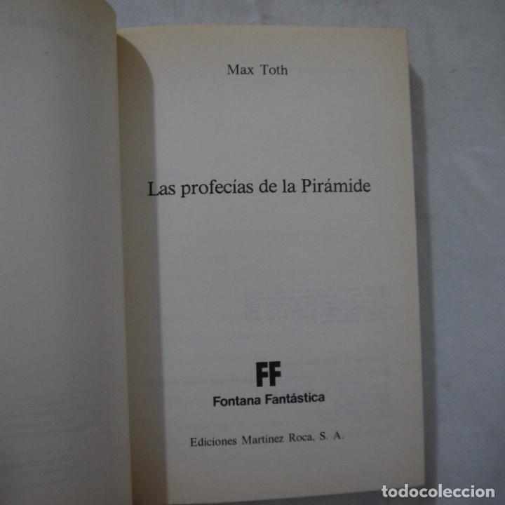 Libros de segunda mano: LAS PROFEC&Iacute;AS DE LAS PIR&Aacute;MIDES - MAX TOTH - MART&Iacute;NEZ ROCA - 1987 - Foto 4